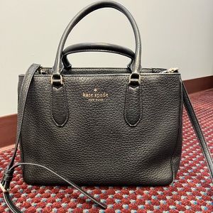 Black Kate Spade large purse
